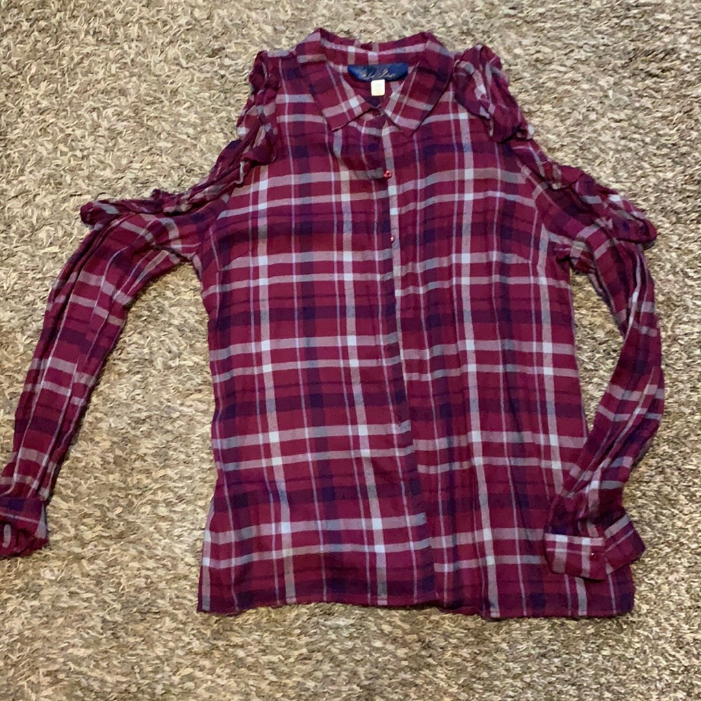 Blue Rain Button Down